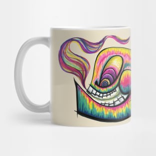 Rainbow Skull Mug